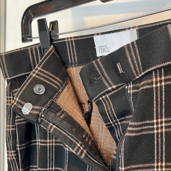 Nordstrom Rack Black Plaid Pants - Picture 4 of 7